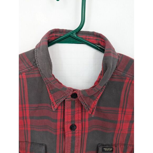 Big Mac VTG Men's Quilted Lined Plaid Flannel Jacket Shirt Medium Tall, Made USA - Picture 8 of 11